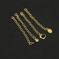 Hot Sale No Tarnish Gold Filled Extension Chain for DIY Jewelry Making Necklace 14K Gold Filled Chain