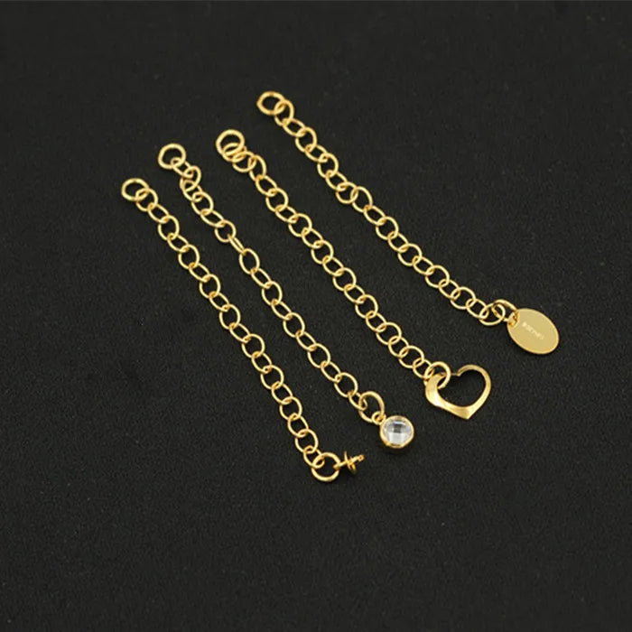 Hot Sale No Tarnish Gold Filled Extension Chain for DIY Jewelry Making Necklace 14K Gold Filled Chain