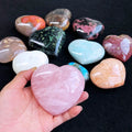 Wholesale Natural Different Kinds of Gemstone Heart Quartz Crystal Hearts for Gift