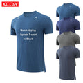 Customizable Logo Men Breathable Quick Drying Sports Gym T-shirt Workout Fit Sport Running Gym T-Shirt