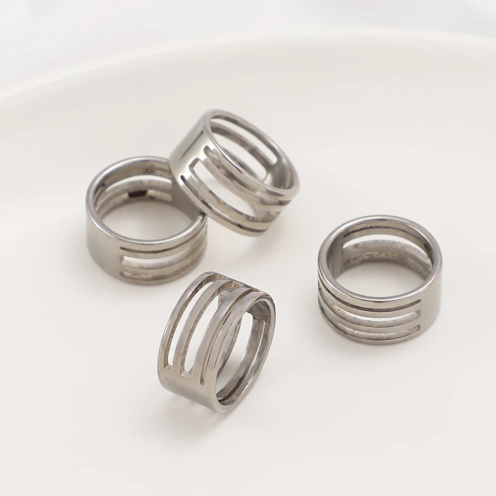 Multiple Models in One Stainless Steel Environmentally Friendly Handmade Ring for DIY Jewelry Making Tools