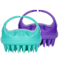 Private Logo Wheat Straw Bristle Scalp Massager Shampoo Brush with Ionic Waterproof Design Salon-Style Soft Custom Logo
