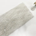 Harvest 100% Polyester Woven Beaded Allover Embroidery Fabric for Wedding Dress and Party Wear Dress