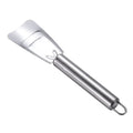 Stainless Steel Curved Shovel Head Defroster for Freezer Ice Refrigerator Small Household Cleaning Tool Metal Utensil Spoon Type