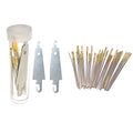 30pcs Gold Eye Embroidery Cross Stitch Needles 3.4cm 3.7cm 4.1cm Hand Sewing Needles for Home DIY Sewing Accessories