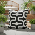 Home Decoration Outdoor Throw Cushion Set 44x44cm Tropical Leaf Cactus Monstera Plant Eco-Friendly Flame Retardant Waterproof