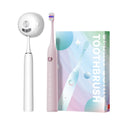 Rechargeable Type-C Sonic Electric Toothbrush UV Sterilizer Holder Ultrasonic Cleaner 5 Modes IPX7 Waterproof 60-Day Battery