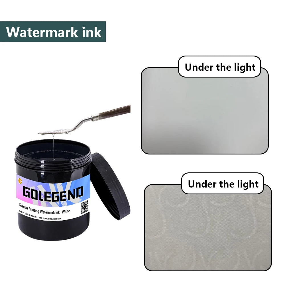 GDLEGEND Hotsale Screen & Offset Printing White Watermark Ink for Security Ink