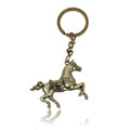 Wholesale Promotional Best Seller pony Metal Car Horse Key Chains Men Custom 3D Animal Metal Horse Keychain Accessories Souvenir