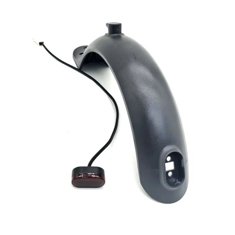 Scooter Mudguard Fender with Light for Xiaomi Mijia M365 Pro Electric Scooter Tire Splash Fender with Rear Taillight Back Guard