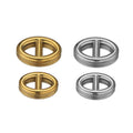 5Pcs Stainless Steel Pig Nose West Tower Charms Pendants for DIY Jewelry Findings Necklace Supplies Bulk Wholesale