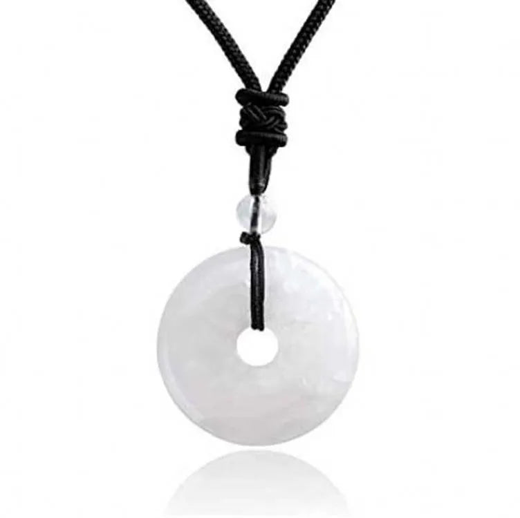 HZ Good Price China Wholesale Price Natural Clear Quartz Pendant Jewelry Pendant for Round Shape Folk Crafts