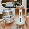 Hot Sell Disposable PET Beverage Cans for Tea Coffee Juice with Pull-Ring Sealing