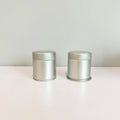Recyclable Empty Matcha Can Tin Round Airtight Matcha Powder Tin Food Grade Coffee Spice Tin Can Packaging for Tea