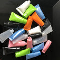 5ml 10ml White Black clear Orange Blue Green pink Cosmetic Hand Cream Lip Gloss Tube  PE Plastic Tube Face Cream Tube PP Lid