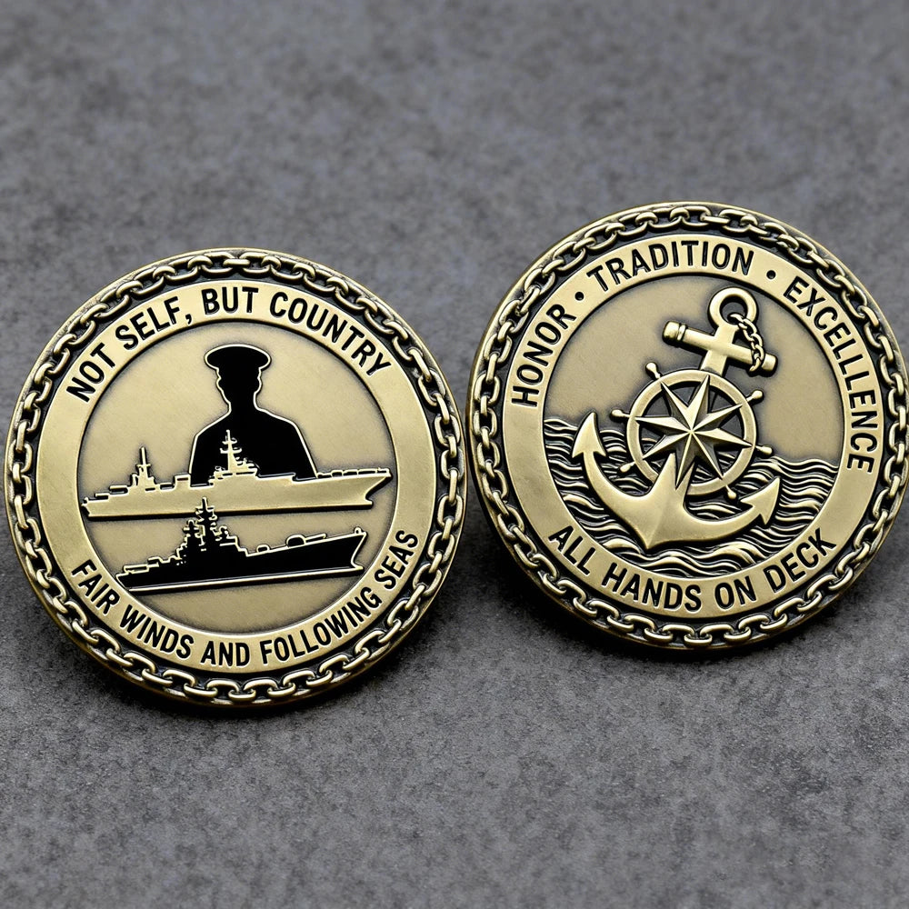 High Quality Custom 3D Metal Crafts Germany Souvenir Coin Us Challenge Coins with Your Own Design Old American Coins