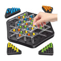 Hot Selling Multiplayer Puzzle Chain Triangle Strategic Board Game Enhances Memory and Logical Reasoning Abilities Juguetes