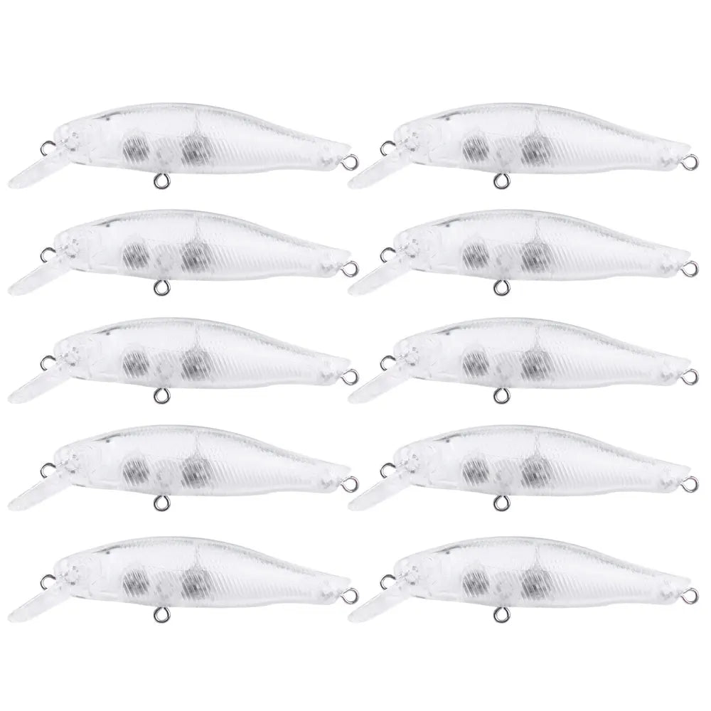 8.5CM-8G Minnow Unpainted Lure Blanks Crankbait Hard Lure Body Jerkbait Making