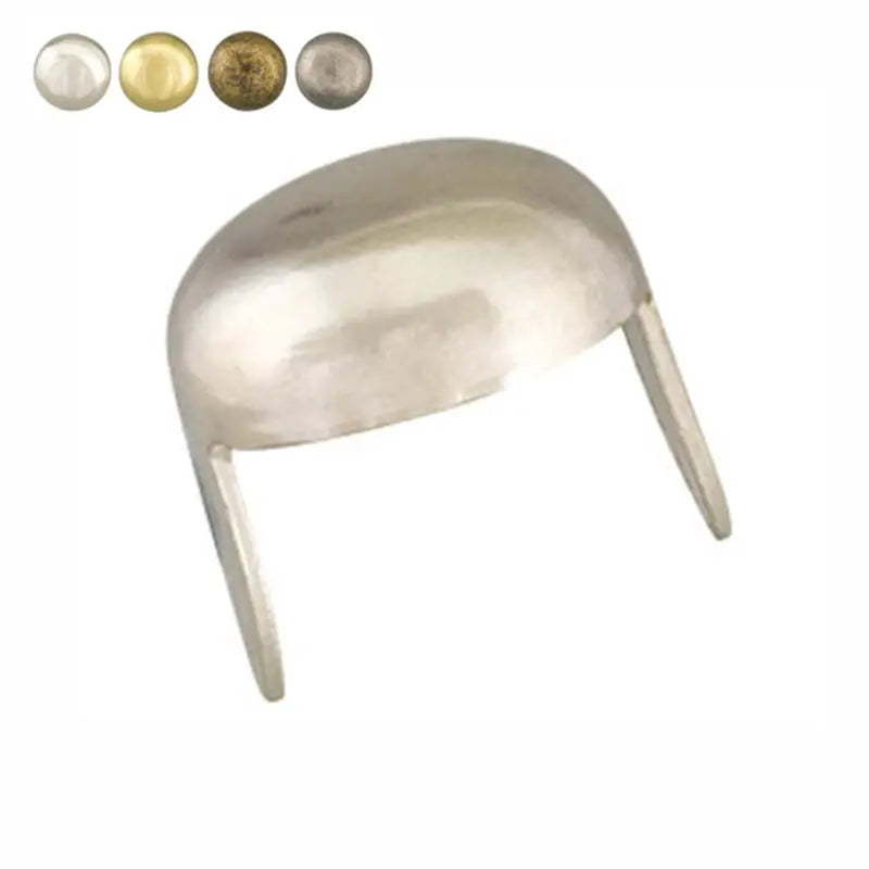 Supplier Dome Rivets 2 Claw Studs Round Prong Spots Mushroom Head Spikes Rivet for Clothes Shoes