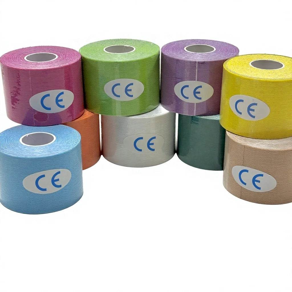 5cm Kinesiology Sports K Tape Muscle Pain Relief Neck Shoulder Support Wrist Wraps Other Sport Protective Thigh Knee Bandage