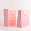 Wholesale  Price Luxury Famous Brand Gift Custom Printed Cloth Shopping Paper Bag Ribbon Handle With Your Own Logo