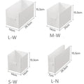 Small Hard Plastic Right Corner Stackable Food Storage Container Organizer Bin for Kitchen