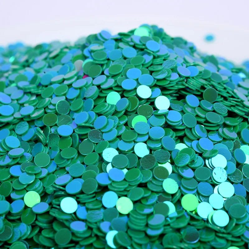 Wholesale DIY Handmade Small Pvc Sequins 1mm 2mm 3mm 4mm Beaded Nail Sequins Small Round Flat Loose Sequins in Bulk for Costume