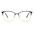 Optical Frames Eyeglasses square Vintage Armazones Optiek Eyeglasses Spectacles Optical Frames Trendy Fancy Metal Ladies Cat Eye