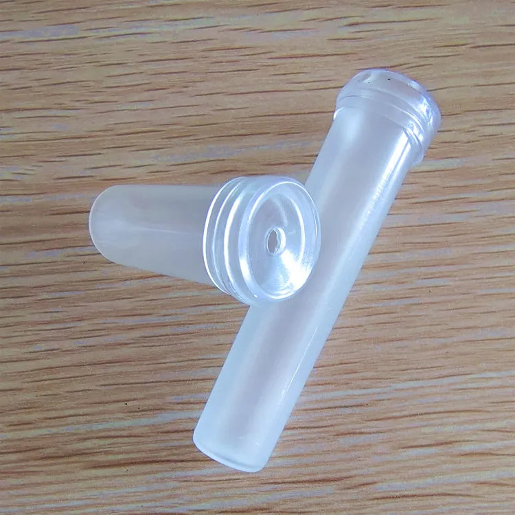 Florist Supplies 4cm 7cm 10cm Clear Storage Water Plastic Flower Tube Keep Flower Fresh with Caps for Christmas Mother's Day