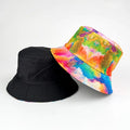 Custom Reversible Bucket Hat Full Embroidery Logo Premium Streetwear Fisherman Cap Heavy Weight Cotton Hat