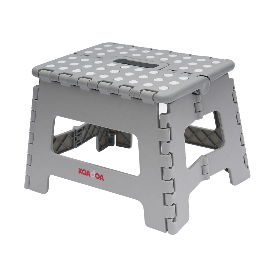 PP Non-Slip Foldable Step Stools for Kids & Adults up to 150kg Portable for Bedroom School Supermarket Hotel Use European Design
