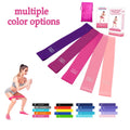 ZAKERDA Fitness Resistance Bands Set Custom logo 5 Latex Rubber Elastic Mini Loop Yoga Gym Workout Hip Bands Exercise Physio