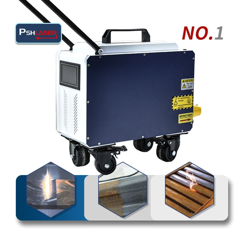 Restore Surfaces Effortlessly!Pulse Laser Cleaning Machine 100w 200w 300w 500w