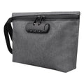 Custom Smell Proof Travel Bag with Lock Activated Carbon Lining Water-resistant Zipper & Custom Logo