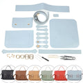 New Diy Handmade Bag Cambridge Style Hand Stitching With Sewing Tools Handel Shoulder Bag Accessories Pu Leather Adjustable