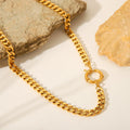 Hot Selling 18K Gold Plated  Stainless Steel Herringbone Chain  Necklace for Women Jewelry Gift Waterproof Hypoallergenic