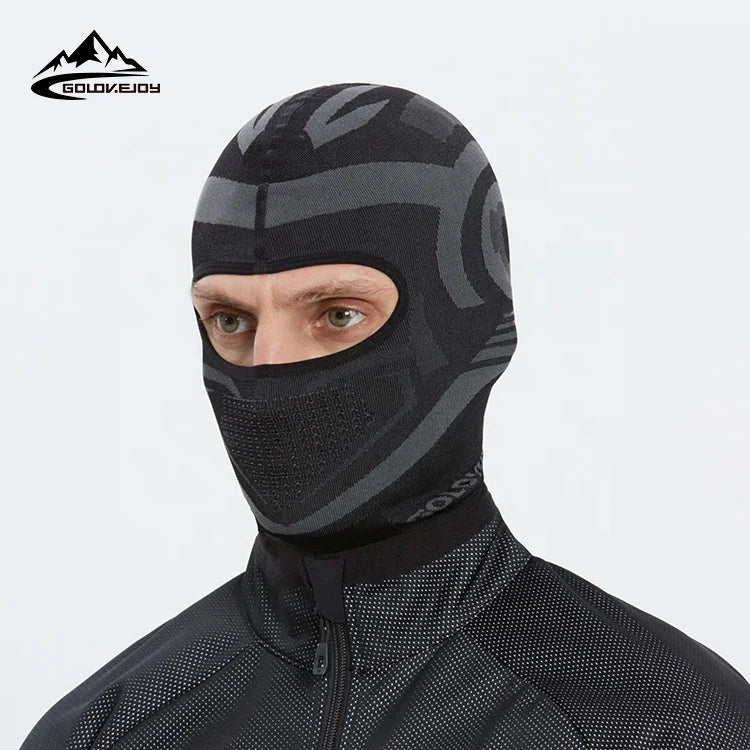 GJ DTJ20 Wholesale Hot Sale Full Face Balaclava Winter Cycling Outdoor Sports Warm Windproof Dustproof Full Face Balaclav