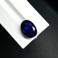 HQ Gems Oval Shape 5x7mm to 13x18mm Synthetic Royal Blue Sapphire Gemstone Corundum Stone