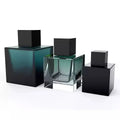 Wholesale 50 ml 100 ml Refillable square Empty Perfume Bottle New Design Fragrance Spray Perfume Bottle with OEM Lids Packaging