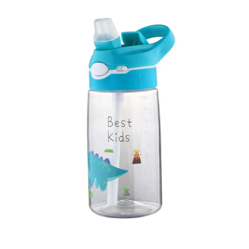 Tomatodo De Agua 480ml Kids Water Bottle with Straw for Back to School & Camping BPA-Free for Boiling Water