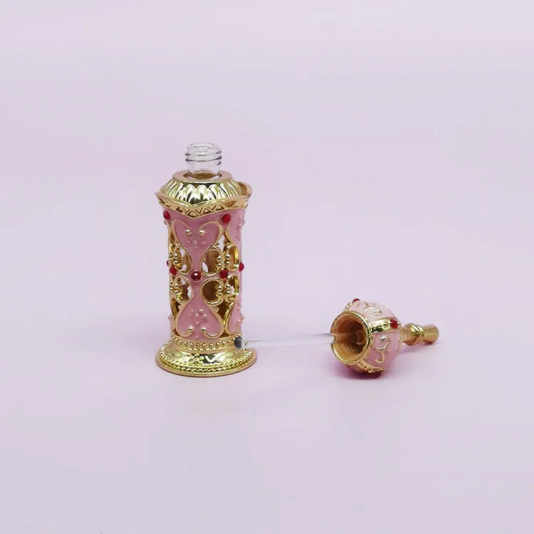 Middle Eastern Style Glass Empty Essential Oil Bottle Wedding Gifts 12ml Essential Oil Dropper Bottlearabian Perfume Oil Bottle