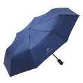 Compact 8 Ribs Fully-Automatic UV Resistant Advertising Umbrella Travel Parasol with Custom Logo for Giveaways Fast Delivery