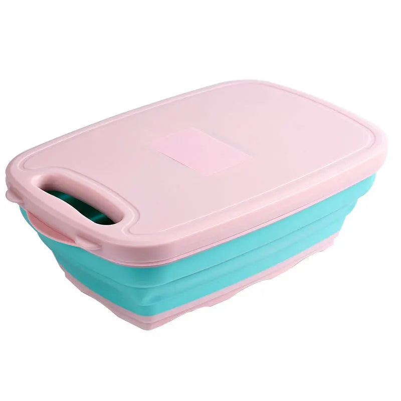Hot Sell New Design Kitchen Tool Cutting Board Vegetable Grater Multi-function Cutting Tool Drain Basket Vegetable Basket