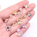 Gaby Hot Selling  Piercing Cartilage Earrings Earring Jewelry Flower Piercing Jewelry Wholesale Nose Rings Hoop Body Piercing