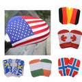 Cheap Price Spandex Polyester Brazilian Car Side Mirror Cover Flags with Digital Printing BOLISI Brand