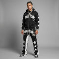 Custom Streetwear DTG Printing Men's Hoodies Sets Vintage Hooded Sweatshirt and  Sweatpants 2 Pieces Causal Sweat Suit for Men