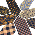 New Designs Luxury Vintage Casual Ties Plaid Paisley Dot Business Wedding  Party Men Necktie Jacquard Woven Tie for Men
