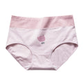 High Waist Printed Traceless Panties Women's Abdominal Triangle Cotton High Quality Japanese Girls' Underwear