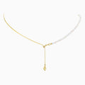 New Arrival Pearl Necklace Stitching Choker Snake Chain Tiny Heart Pendant De Perlas Acier Inoxydable Collier