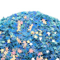 Wholesale 4mm Gold Yarn Holographic Spangle Sequins Christmas Shape Flat Star 500g Loose Craft Glitter Shiny Sparkle Sequins